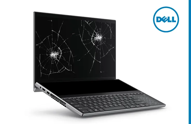 Dell Laptop Screen Damage